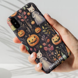 Aanpasbare Halloween Telefoon Case Gift, Herfst Se Samsung Galaxy Hoesje