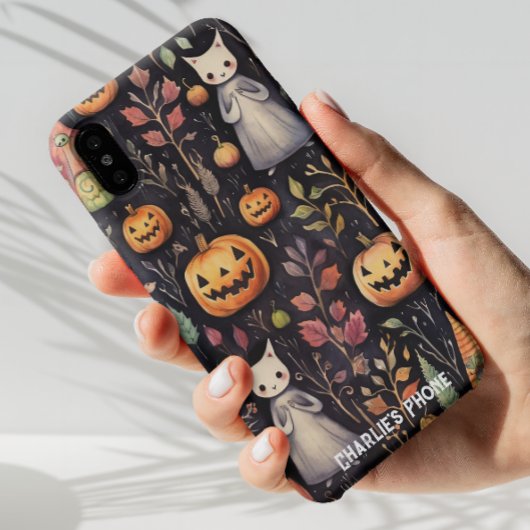 Aanpasbare Halloween Telefoon Case Gift, Herfst Se Samsung Galaxy Hoesje