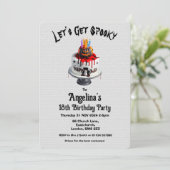 Aanpasbare Halloween Verjaardag Kostuumfeest Kaart (Staand voorkant)