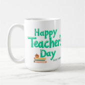 Aanpasbare Happy Teachers Day mok (Links)