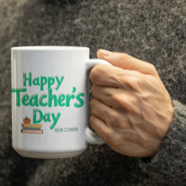 Aanpasbare Happy Teachers Day mok