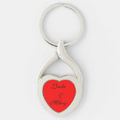 Aanpasbare Hart Sleutelhanger - Cadeaus - Liefde (Voorkant)