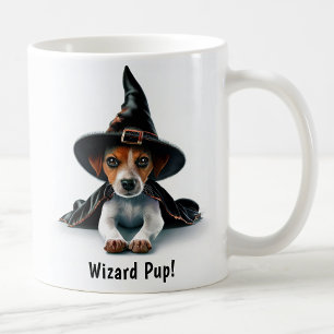 Aanpasbare Hekserige Jack Russell Terrier Puppy Koffiemok