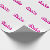Aanpasbare Himbo Cadeaupapier (Hoek)