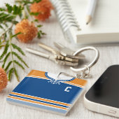 Aanpasbare Hockeytrui Sleutelhanger, Lacrosse Sleutelhanger (Voorkant Rechts)