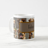 Aanpasbare Hond Koffiemok (Voorkant links)