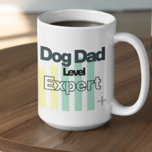 Aanpasbare Hondenpapa Niveau Expert Koffiemok