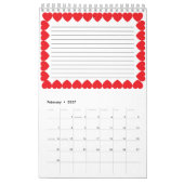 Aanpasbare huisdierliefhebber kalender (Feb 2027)