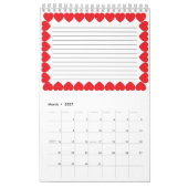 Aanpasbare huisdierliefhebber kalender (Mar 2027)
