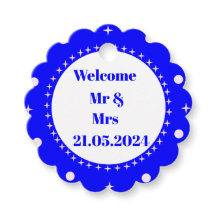 Aanpasbare huwelijksgunst Labels.