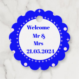 Aanpasbare huwelijksgunst Labels. Bedankjes Labels