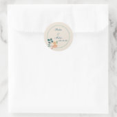 Aanpasbare huwelijksgunst stickers (Tas)