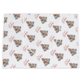 Aanpasbare Hygge Minimalistische Kerstmis Groot Cadeauzakje (Voorkant)