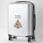 Aanpasbare Hygge Scandinavische minimalist Sticker (Koffer)