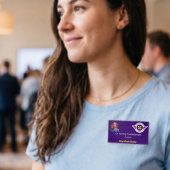Aanpasbare ID-badge met foto Naambadge