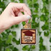 Aanpasbare ideeën voor afstudeercadeaus honkbal sleutelhanger (Hand)