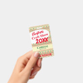 Aanpasbare identiteitsbadge voor feestdagen voor v badge (Handheld)