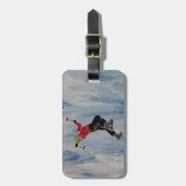 Aanpasbare IJsklim Bagage Label (Voorkant verticaal)
