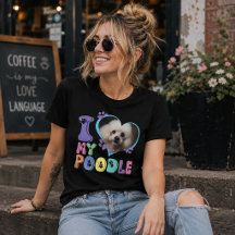 Aanpasbare Ik Hart Mijn Poodle