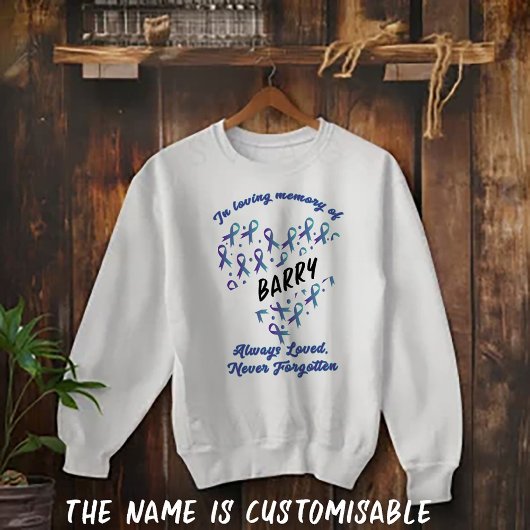 Aanpasbare 'In Loving Memory' Tri-Blend Shirt