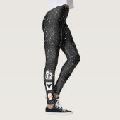 Aanpasbare Initialen Leggings KANJI LOVE, (Rechts)