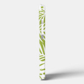 Aanpasbare initiële groene telefoonhoes Case-Mate iPhone case (Achterkant / Links)