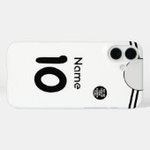 Aanpasbare iPhone 16 Plus Hoes | Voeg Je Naam Toe, (Achterkant (horizontaal))