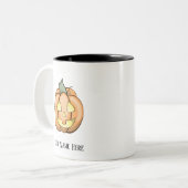 Aanpasbare “Jackie The Pumpkin” mok (Voorkant links)