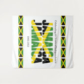 Aanpasbare JAMAICA JAMAICA Wandkleed (Voorkant (horizontaal))