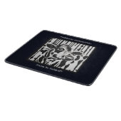 Aanpasbare Jersey Koe Glas Snijplank (Hoek)