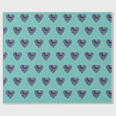 Aanpasbare John Coe Orka Moordwalvis Teal Cadeaupapier (Vlak)