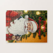 Aanpasbare Jolly Santa Legpuzzel (Horizontaal)