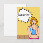 Aanpasbare kaart voor alle gelegenheden (Voorkant / Achterkant)