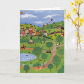 Aanpasbare kaart voor parkgebruik (Gele Bloem)