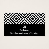 Aanpasbare Kaart voor relatiegeschenkbon (Voorkant)