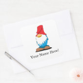 Aanpasbare Kabouterstickers Vierkante Sticker (Envelop)
