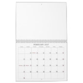 Aanpasbare kalenders door jou kalender (Feb 2027)