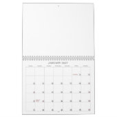 Aanpasbare kalenders door jou kalender (Jan 2027)