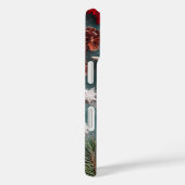 Aanpasbare Kerst Foto Rode Lijst Case-Mate iPhone Case (Achterkant / Rechts)