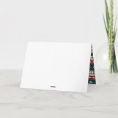 Aanpasbare 🎅Kerst pickleball Feestdagen Kaart (Achterkant)