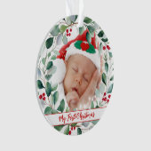 Aanpasbare Kerstbal Ornament (voorkant)