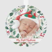 Aanpasbare Kerstbal Ornament (achterkant)