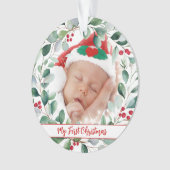 Aanpasbare Kerstbal Ornament (voorkant)