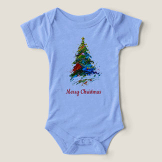 Aanpasbare Kerstboom Olie Schildering Eén stuk