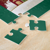 Aanpasbare kerstkaart legpuzzel (Zijkant)