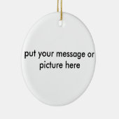 aanpasbare kerstversiering keramisch ornament (Rechts)