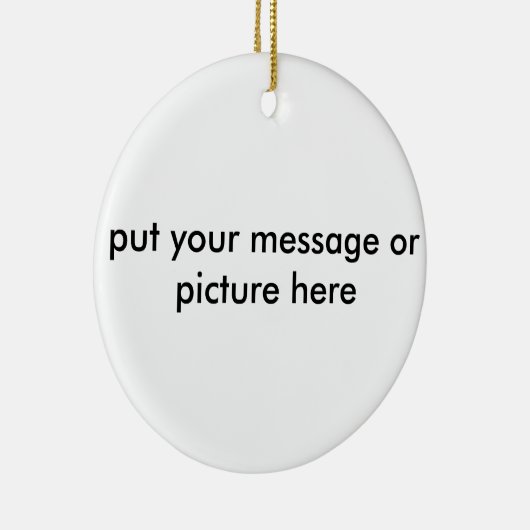 aanpasbare kerstversiering keramisch ornament (Rechts)