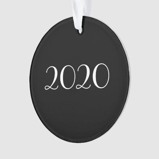 aanpasbare kerstversiering met chalkbordstijl ornament (voorkant)