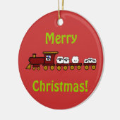Aanpasbare kerstversiering van schapen keramisch ornament (Links)