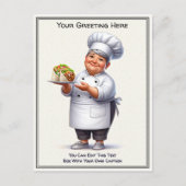 Aanpasbare Keuken voor elke Gelegenheid / Chef Ans Briefkaart (Voorkant)